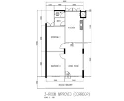 Blk 534 Bedok North Street 3 (Bedok), HDB 3 Rooms #592031441